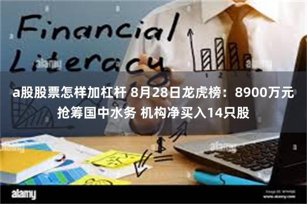 a股股票怎样加杠杆 8月28日龙虎榜：8900万元抢筹国中水务 机构净买入14只股