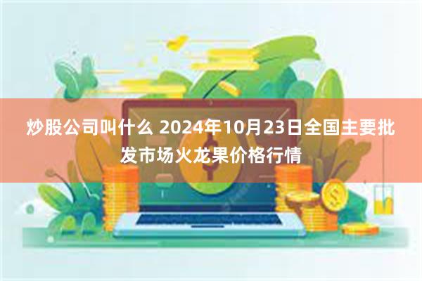 炒股公司叫什么 2024年10月23日全国主要批发市场火龙果价格行情