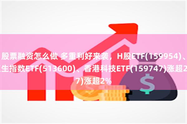 股票融资怎么做 多重利好来袭，H股ETF(159954)、恒生指数ETF(513600)、香港科技ETF(159747)涨超2%