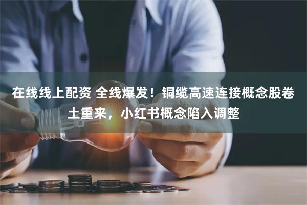 在线线上配资 全线爆发！铜缆高速连接概念股卷土重来，小红书概念陷入调整